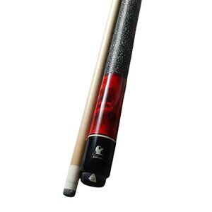 Falcon Pool Cue 20oz Made In Canada Maple 564g Rare Red Linen Grip w/Case